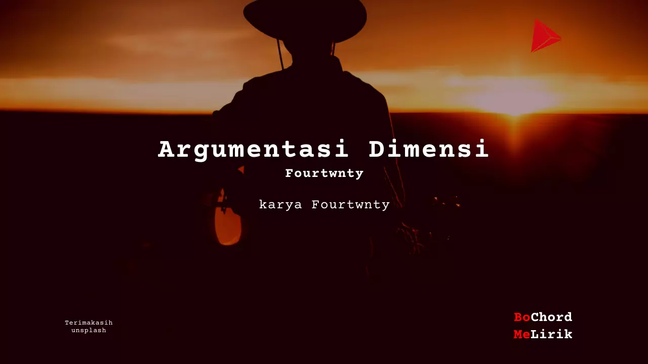 Bo Chord Argumentasi Dimensi | fourtwnty (G)