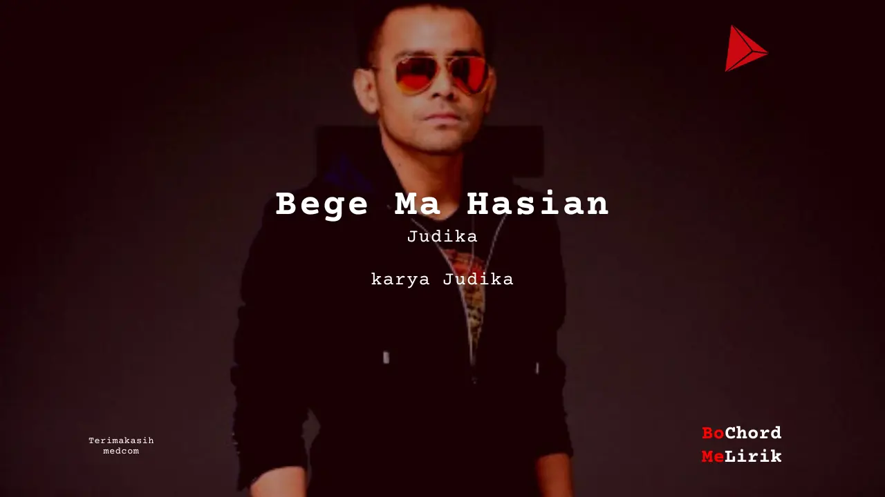 Bo Chord Bege Ma Hasian | Judika (C)