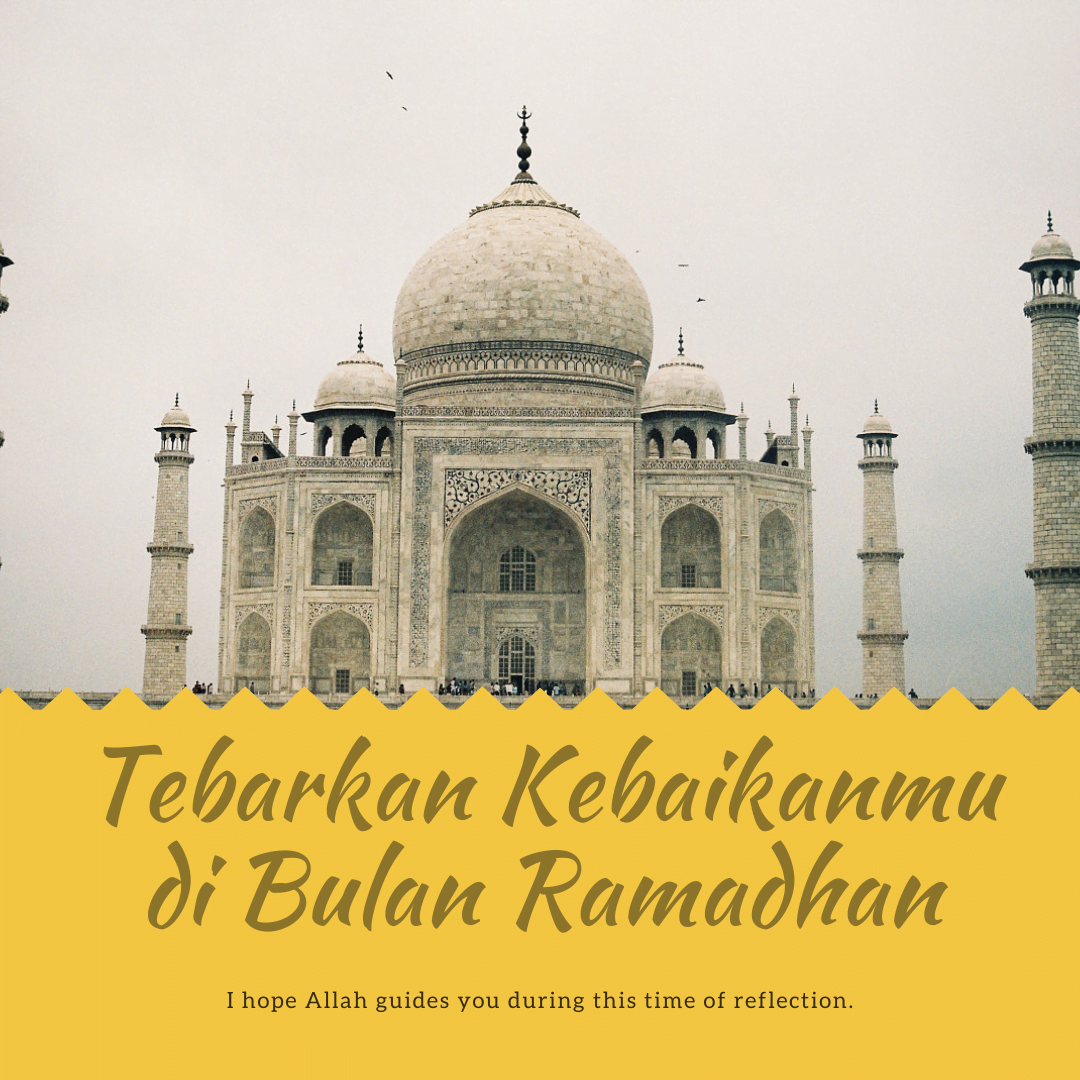 Tebarkan Kebaikanmu di Bulan Ramadhan