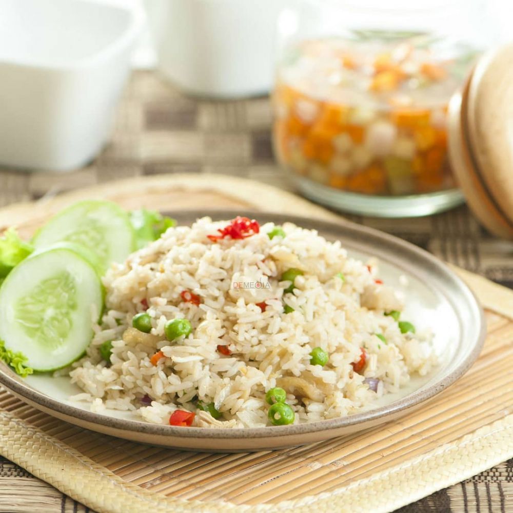 Cara Membuat Nasi Goreng Putih Sederhana