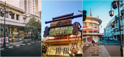 Braga adalah ikon kota Bandung dan tidak mungkin liburan ke Bandung kalau tidak menyempatkan diri sekadar lewat atau bahkan singgah untuk menikmati hypenya Braga.