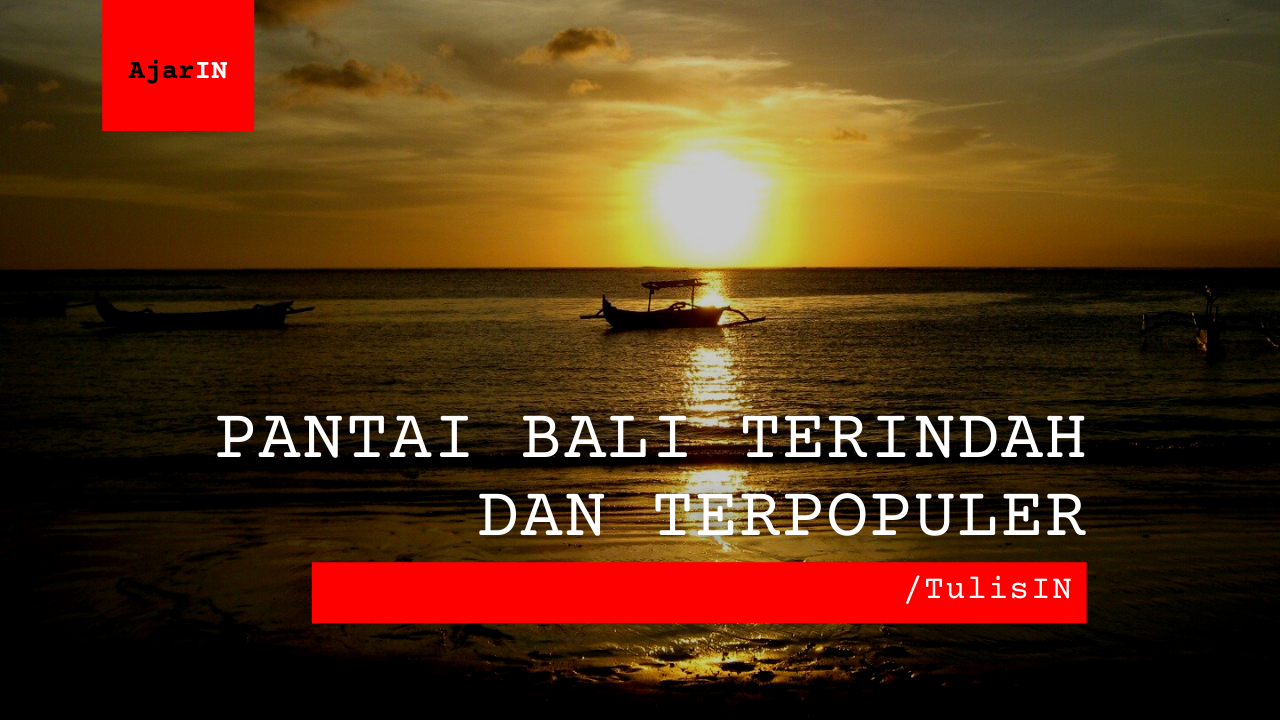 5 Pantai di Bali Terindah