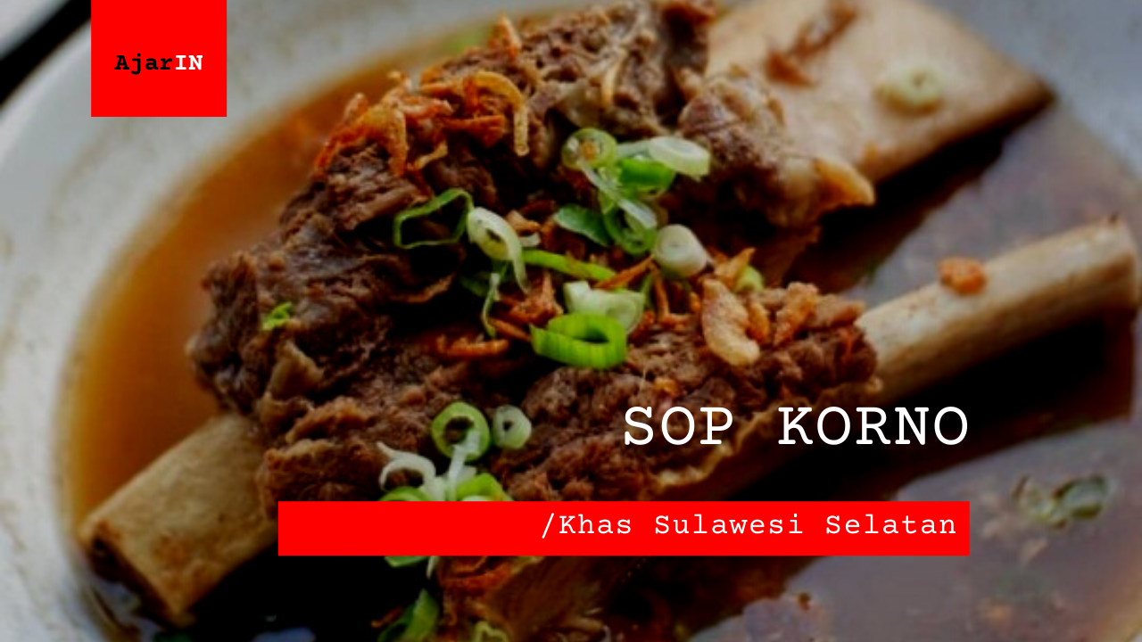 Sop konro, makanan khas Sulawesi Selatan