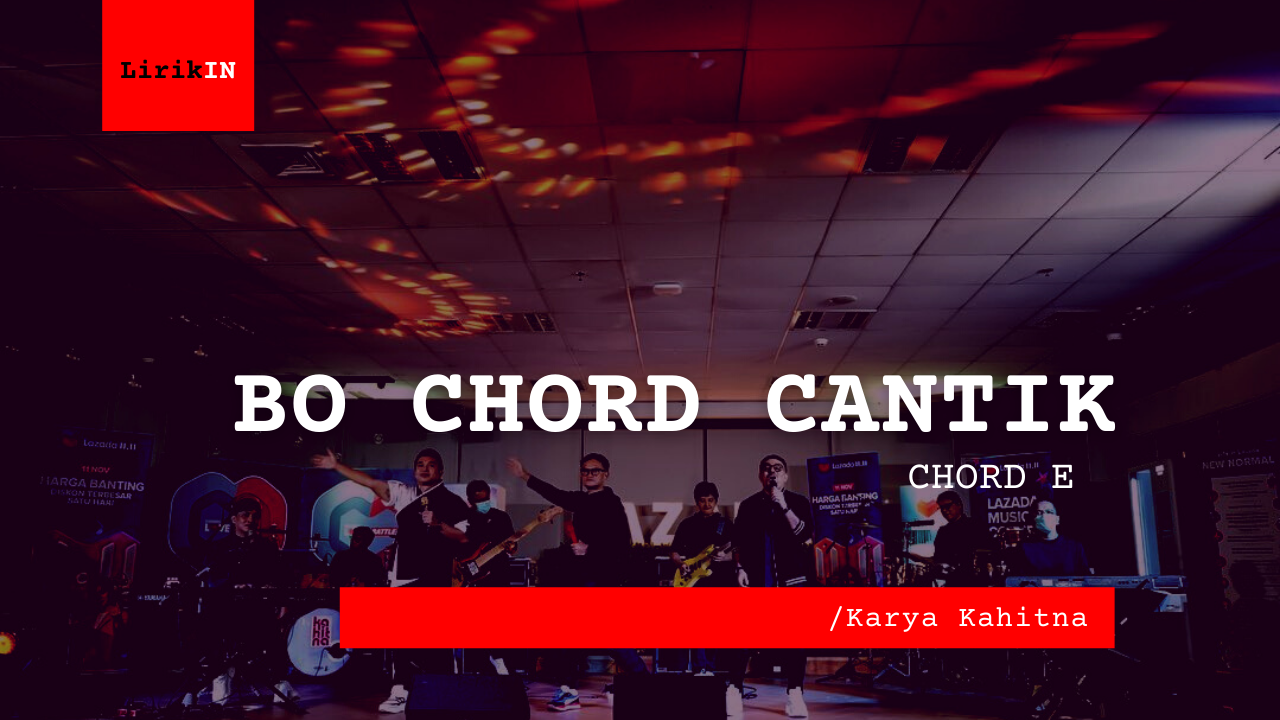 Bo Chord Cantik | Kahitna (E)