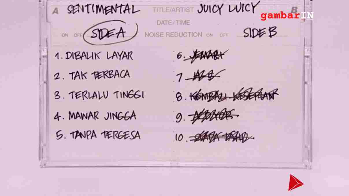 Me Lirik Album  Sentimental : Side A | Juicy Luicy