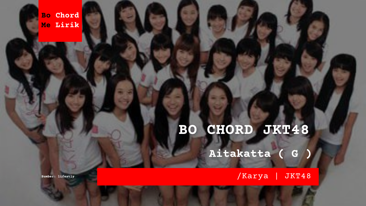 Bo Chord Aitakatta | JKT48 (G)