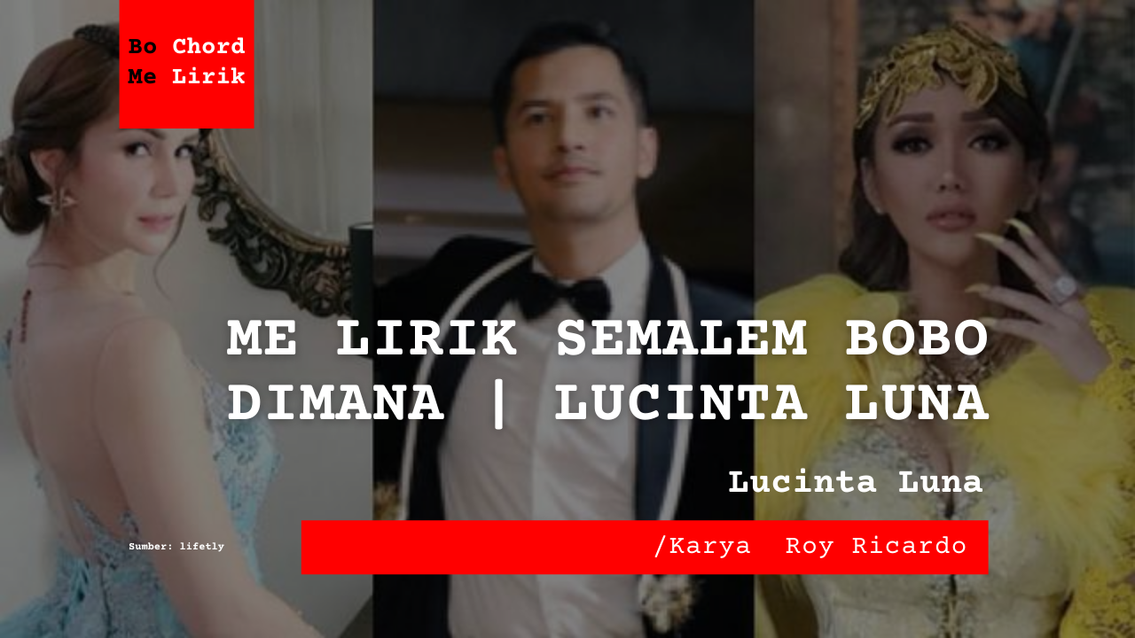 Bo Chord Bobo Di Mana | Lucinta Luna feat. Nur Sajat & Alif Syukri (c)