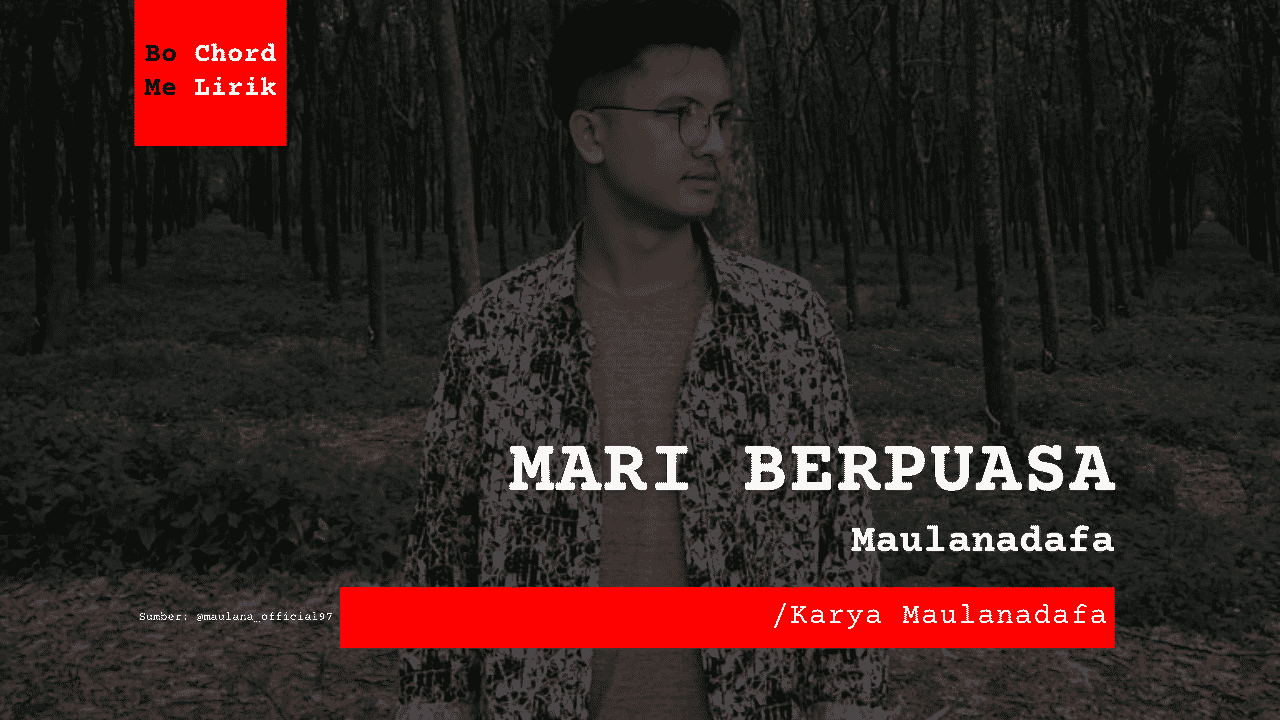 Bo Chord Mari Berpuasa | Vicky Marchel feat. Maulandafa (D)