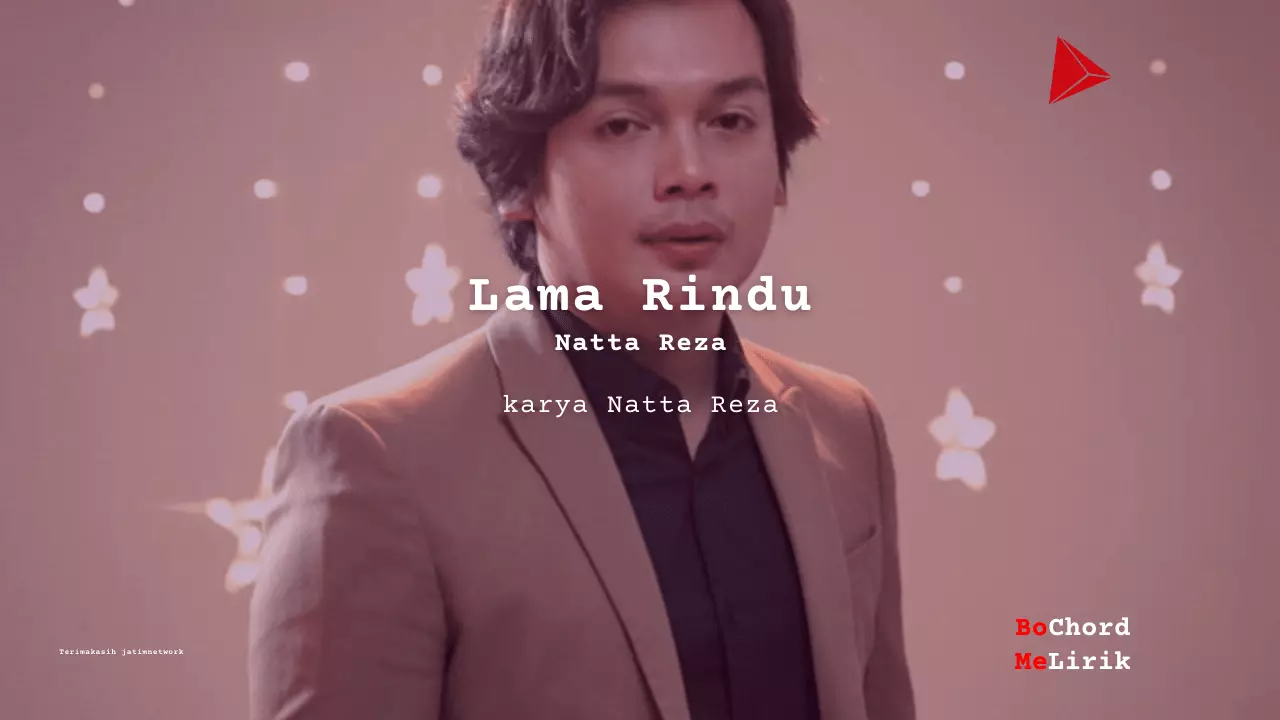 Bo Chord Lama Rindu | Natta Reza (B)