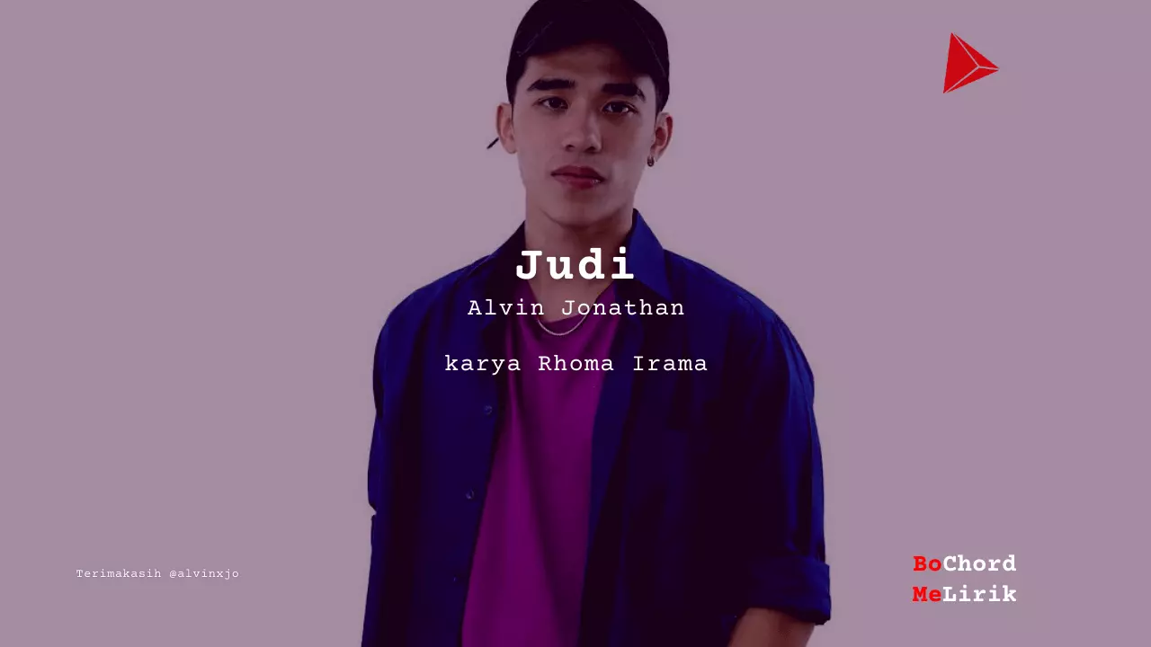 Bo Chord Judi | Alvin Jonathan (E)