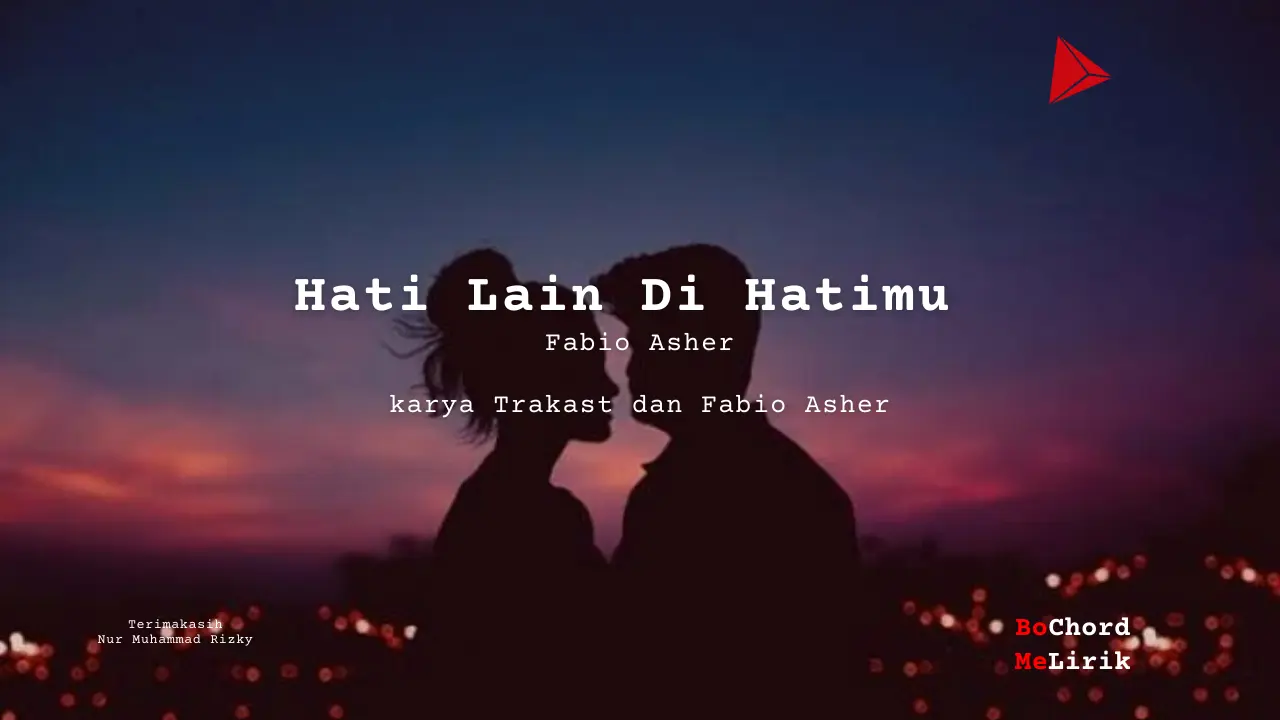Bo Chord Hati Lain Di Hatimu | Fabio Asher (G)