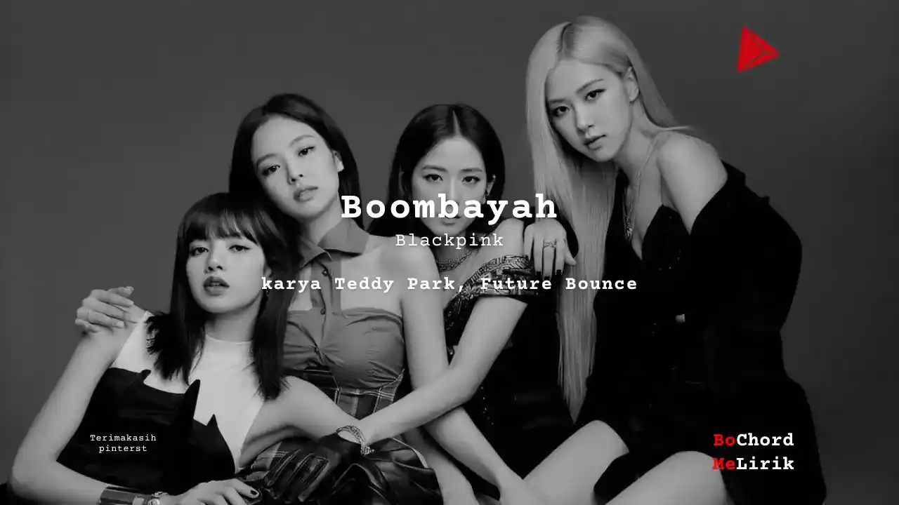 Bo Chord Boombayah | Blackpink (G)  