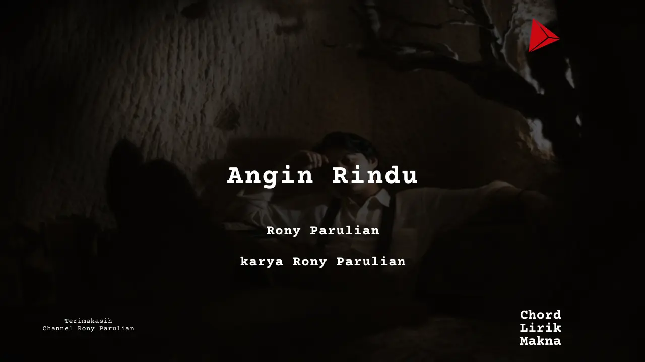 Lirik Angin Rindu · Rony Parulian