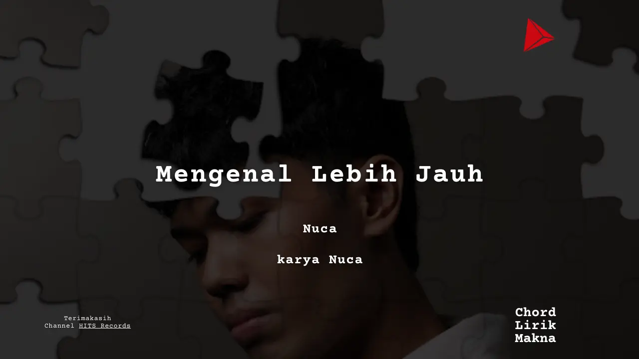 Mengenal Lebih Jauh Nuca karya Nuca Album Musisi Me Lirik Lagu Bo Chord C D E F G A B musikIN-karya kekitaan - karya selesaiin masalah