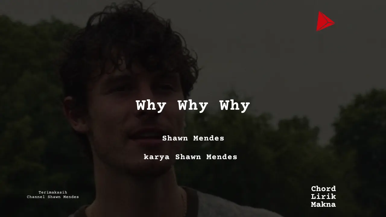 Chord Why Why Why · Shawn Mendes