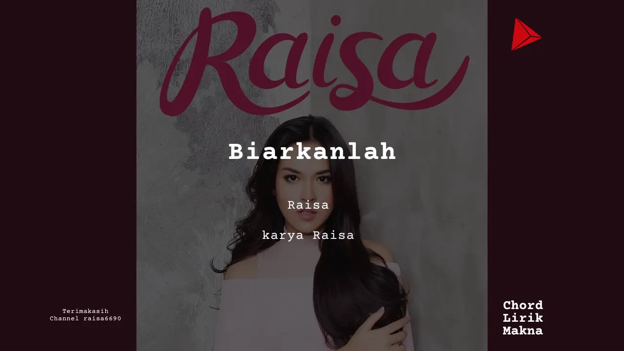 Biarkanlah Raisa karya Raisa Album Musisi Me Lirik Lagu Bo Chord C D E F G A B musikIN-karya kekitaan - karya selesaiin masalah