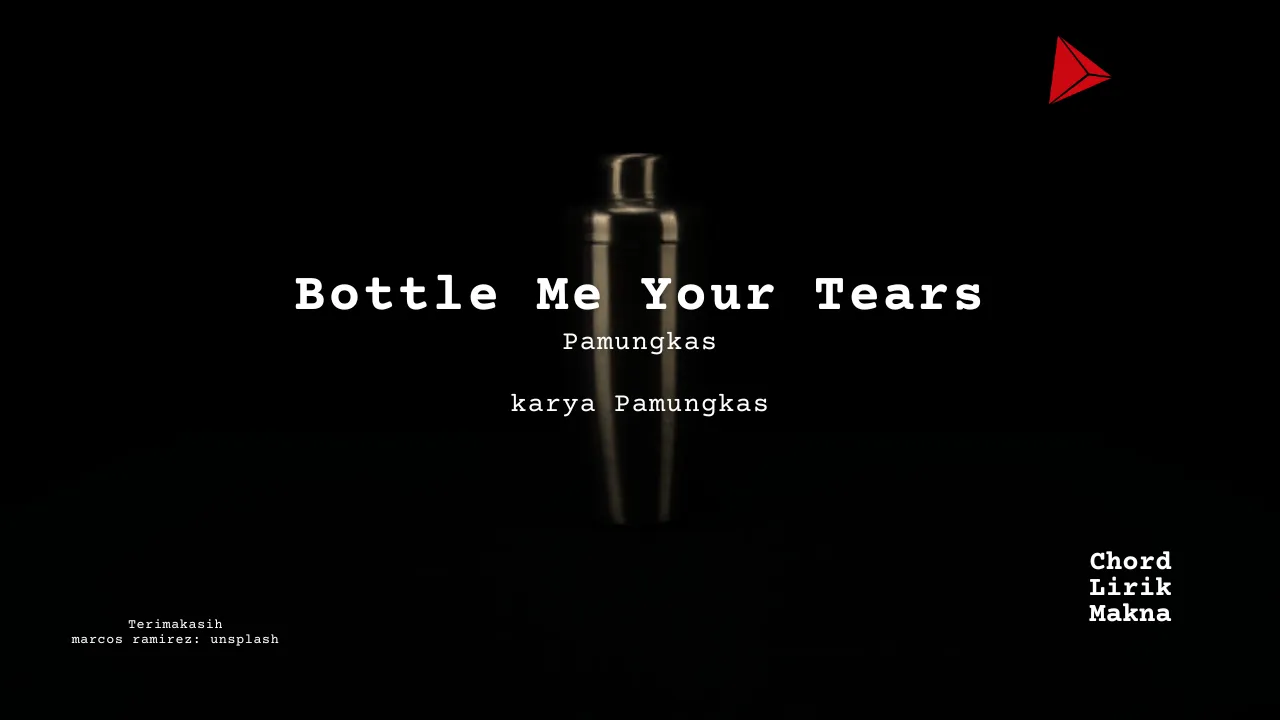 Makna Lagu Bottle Me Your Tears · Pamungkas