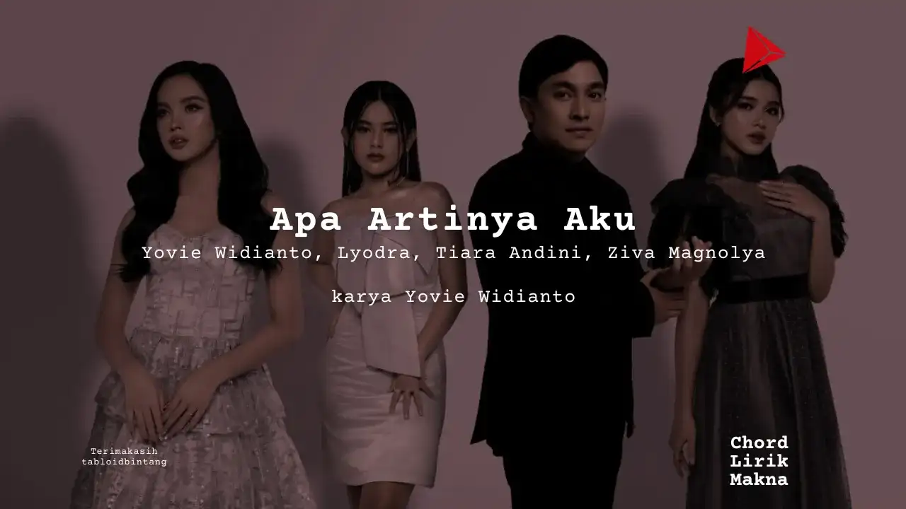 Lirik Apa Artinya Aku · Yovie Widianto, Lyodra, Tiara Andini, Ziva Magnolya