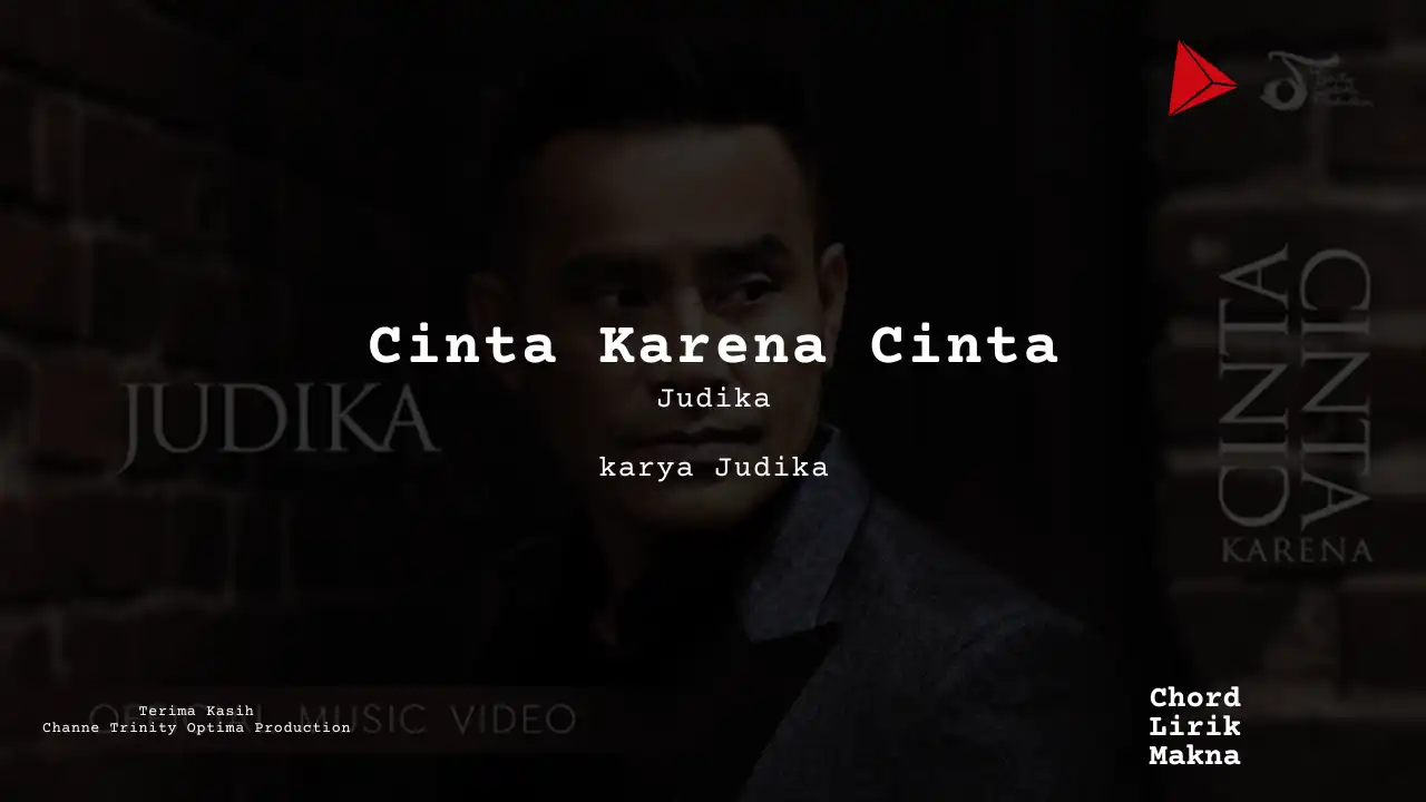 Chord Cinta Karena Cinta · Judika