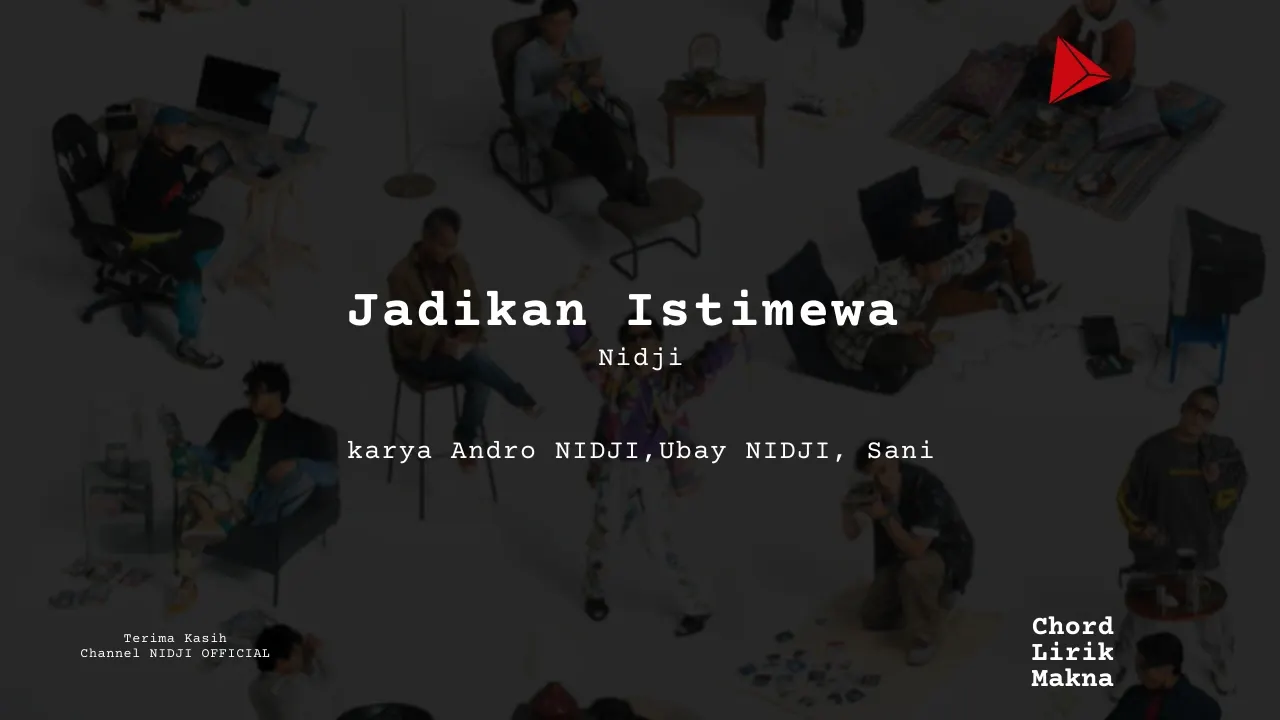 Lirik Jadikan Istimewa · Nidji