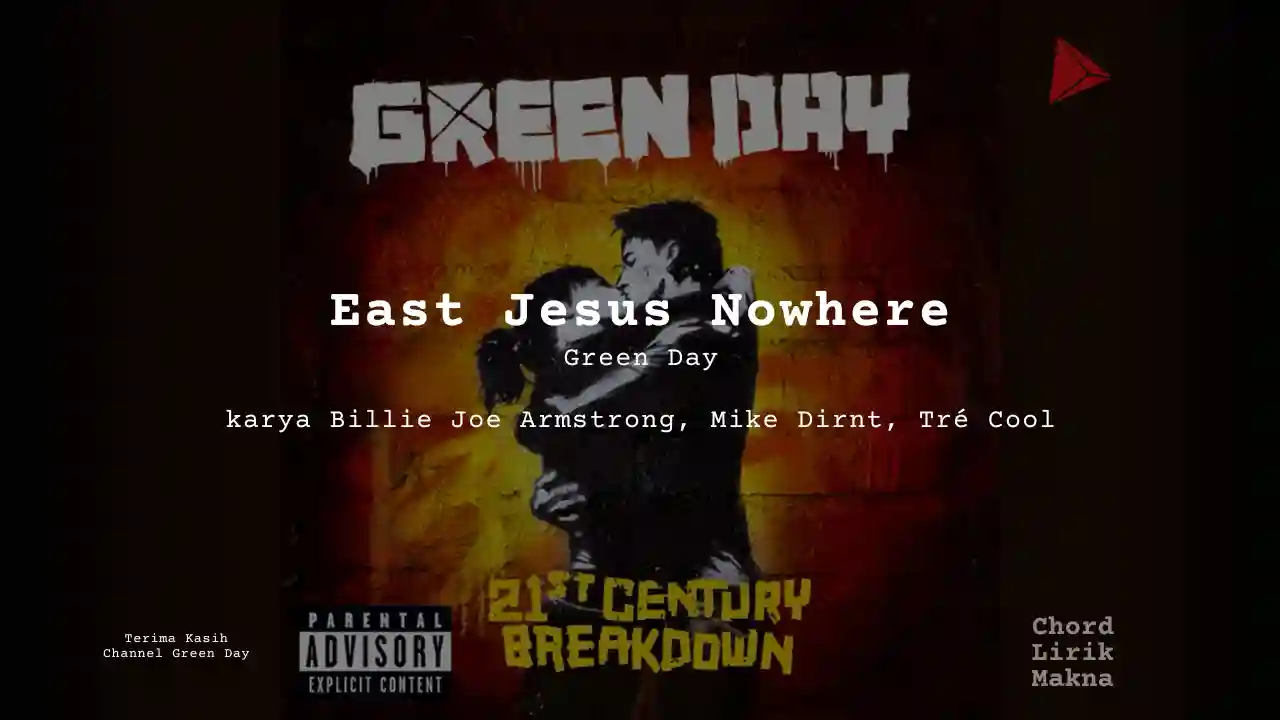Chord East Jesus Nowhere · Green Day