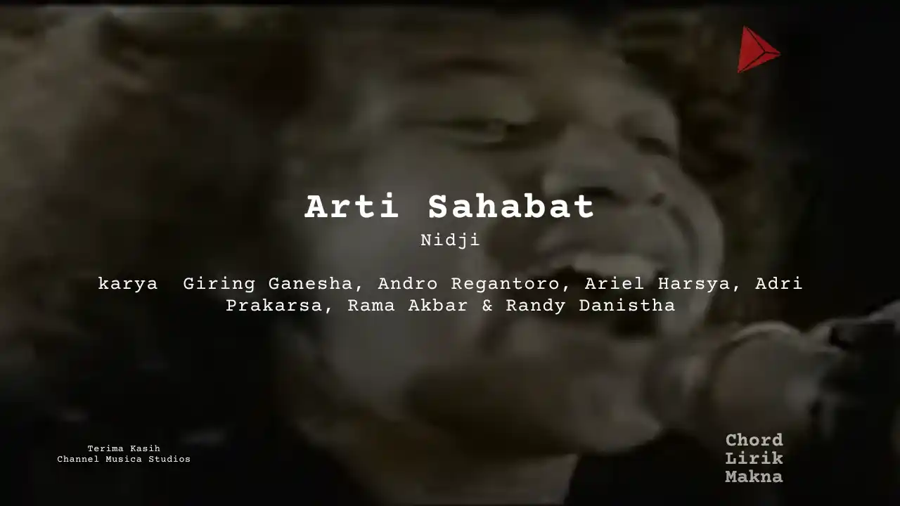 Chord Arti Sahabat · Nidji