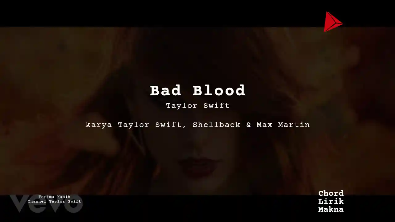 Chord Bad Blood · Taylor Swift feat Kendrick Lamar