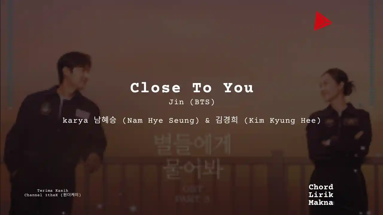 Chord Close To You · Jin (BTS)