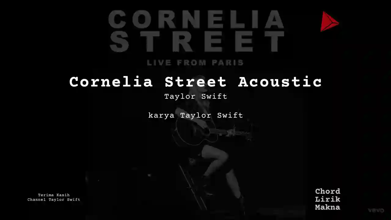 Makna Lagu Cornelia Street Acoustic · Taylor Swift, Lirik & Chord Gampang Lengkap