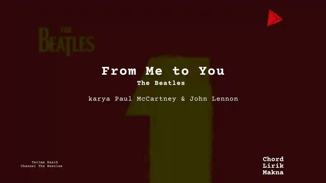 Chord From Me To You · The Beatles