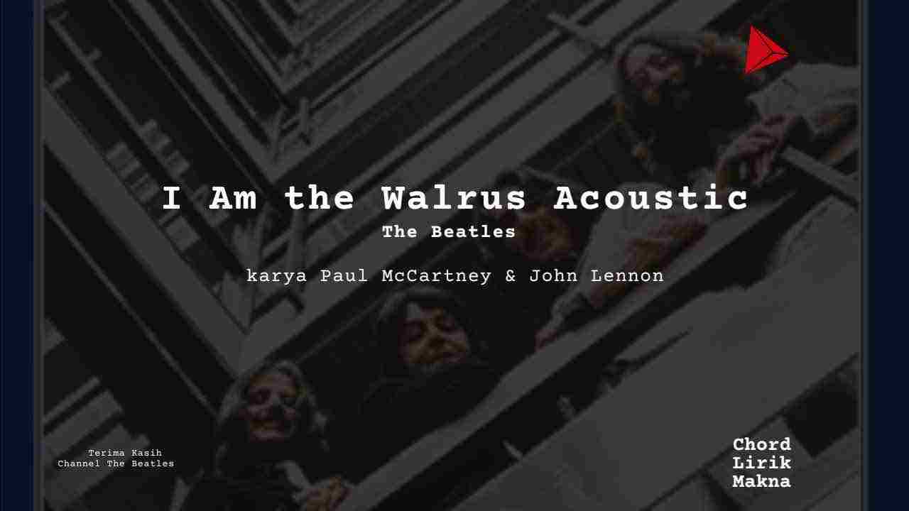Lirik I Am The Walrus Acoustic · The Beatles, Chord Gampang & Makna Lagu Lengkap