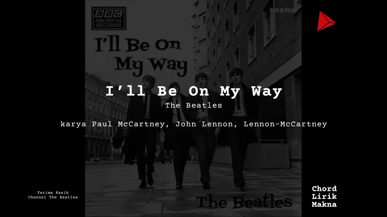 Chord I’ll Be On My Way · The Beatles