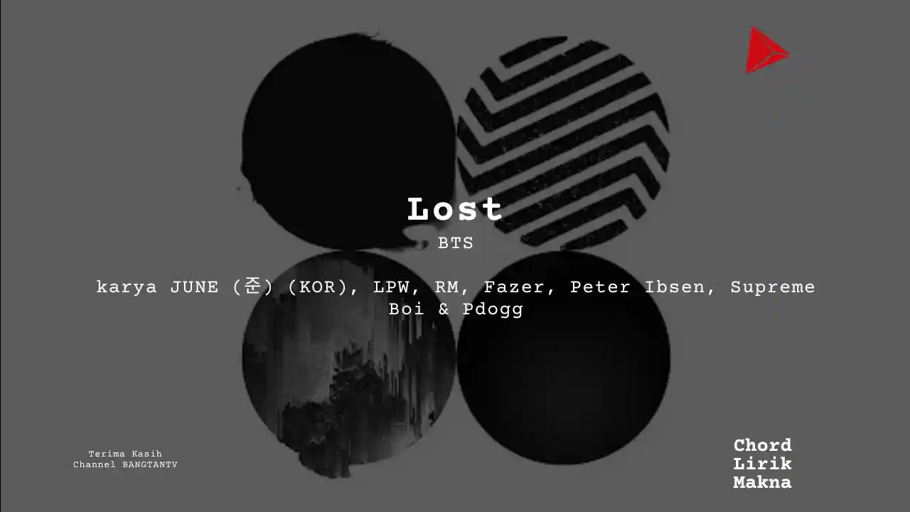 Lirik Lost · BTS, Chord Gampang & Makna Lagu Lengkap