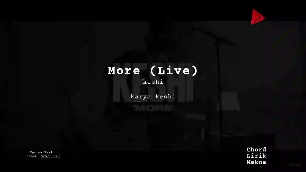 Chord More (Live) · keshi