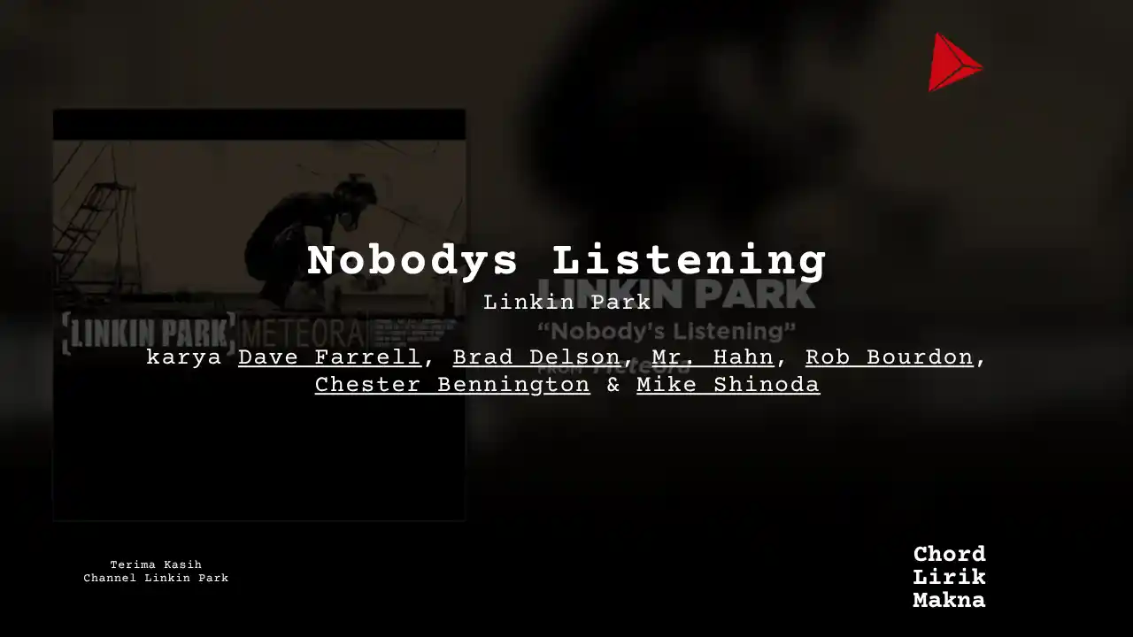 Chord Nobodys Listening · Linkin Park