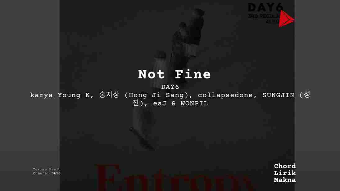 Chord Not Fine · DAY6