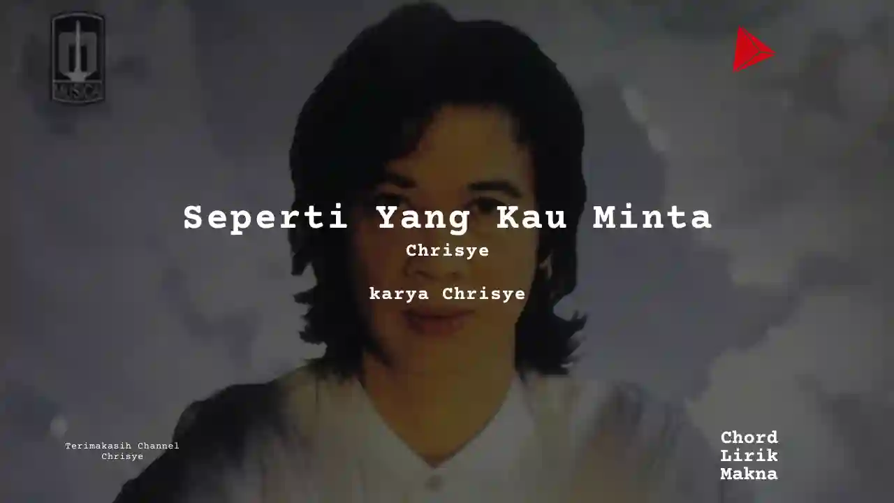Chord Seperti Yang Kau Minta · Chrisye