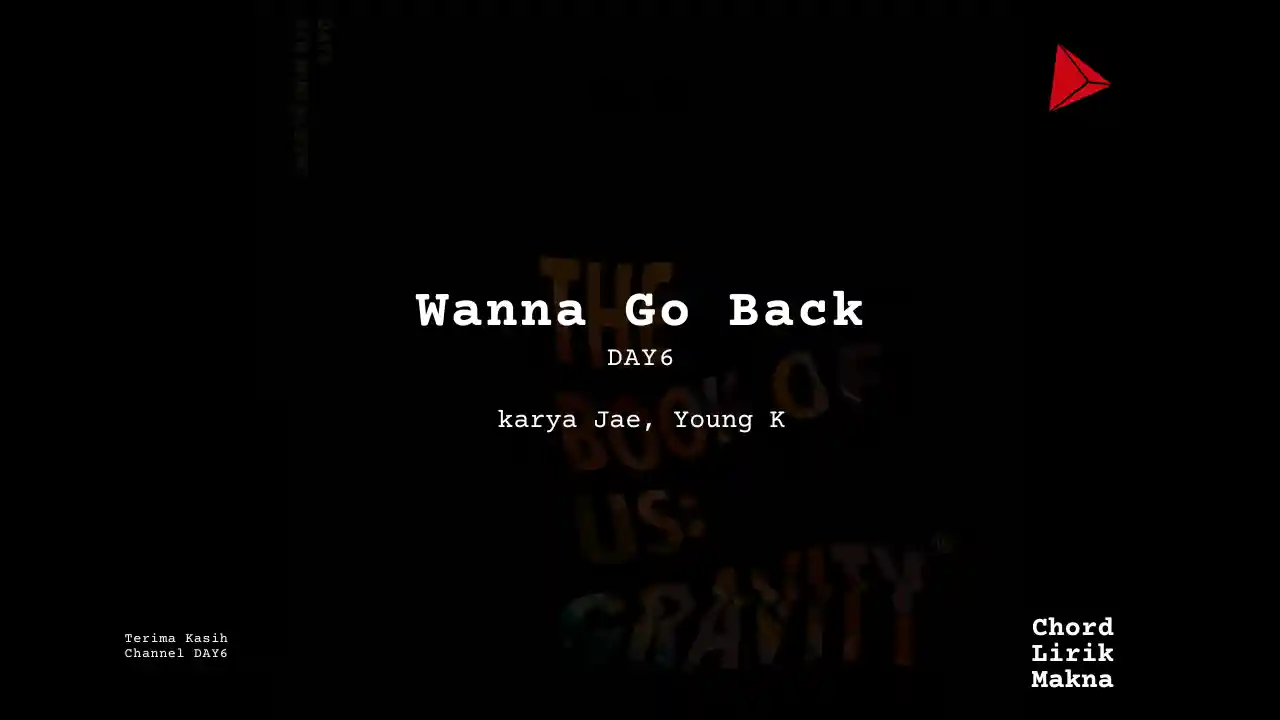 Chord Wanna Go Back · DAY6