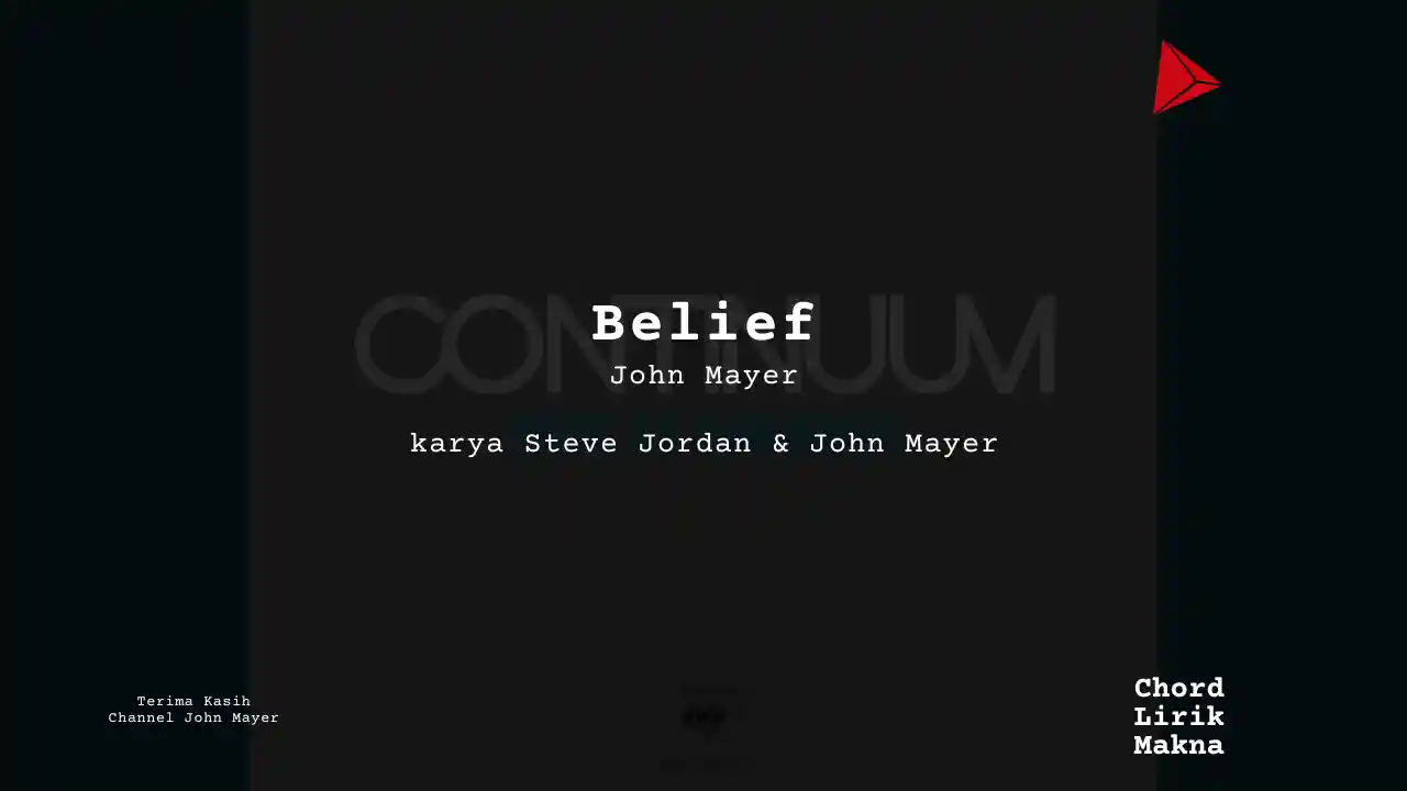 Chord Belief · John Mayer