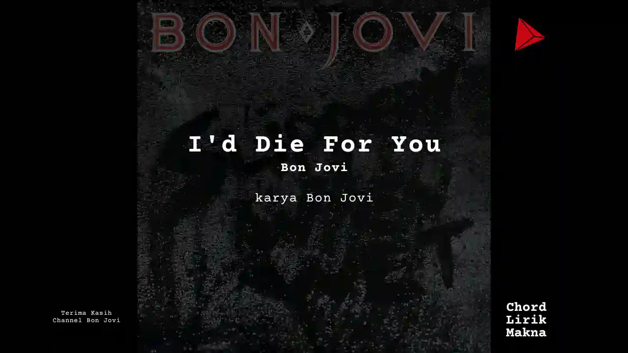 Chord Id Die For You · Bon Jovi