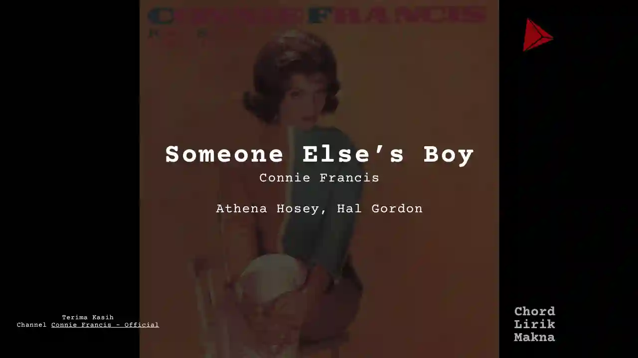 Lirik Someone Else’s Boy · Connie Francis, Chord Gampang & Makna Lagu Lengkap