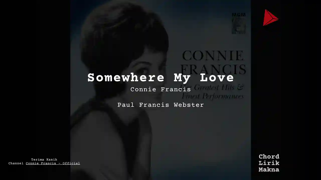 Chord Somewhere My Love · Connie Francis