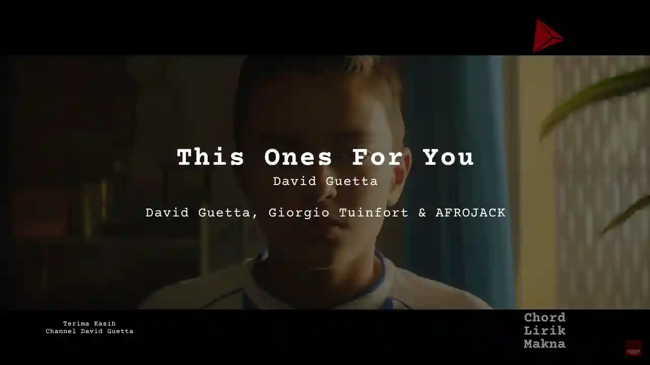 Chord This Ones For You · David Guetta
