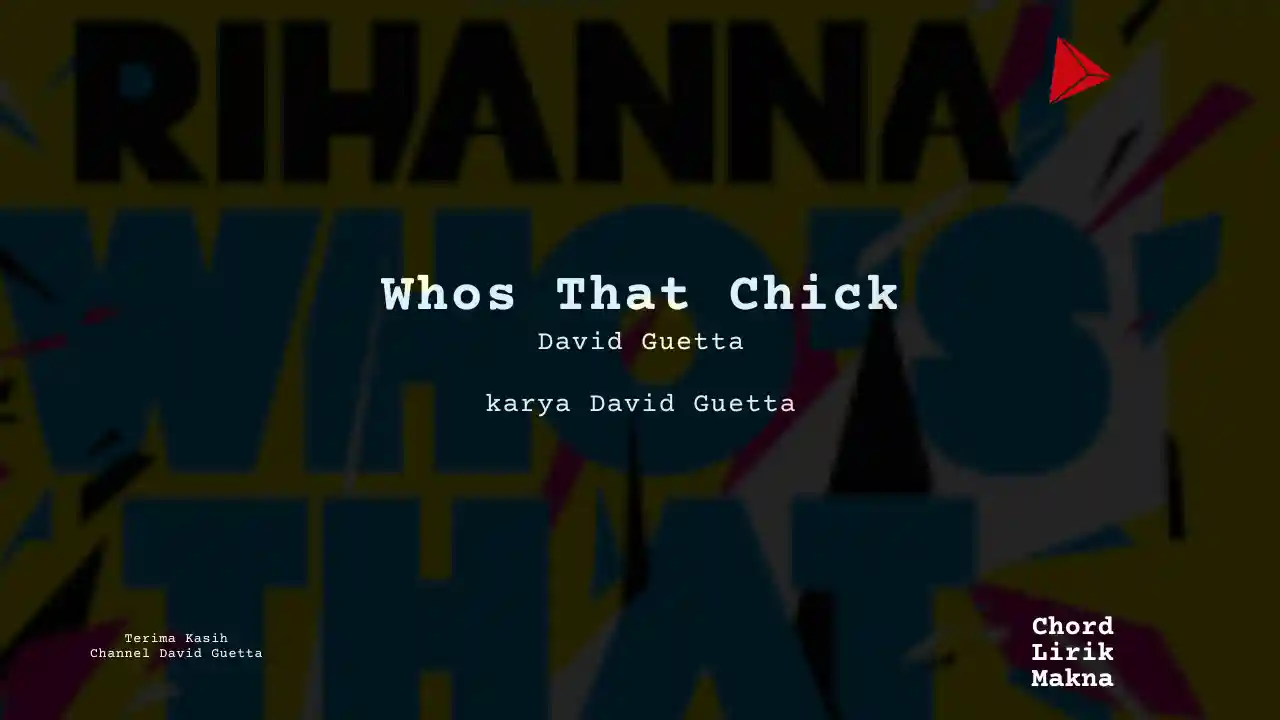 Chord Whos That Chick · David Guetta