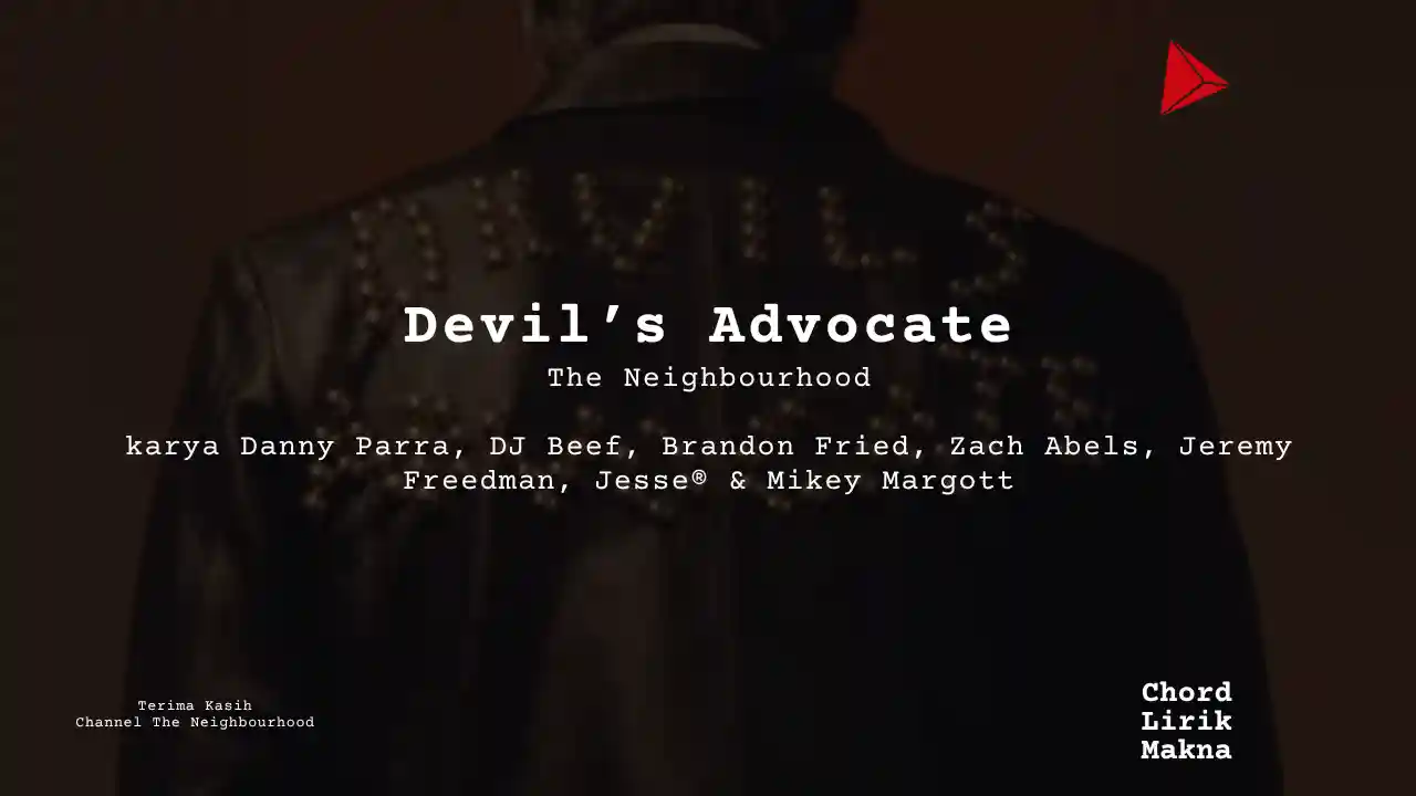 Chord Devil’s Advocate · The Neighbourhood