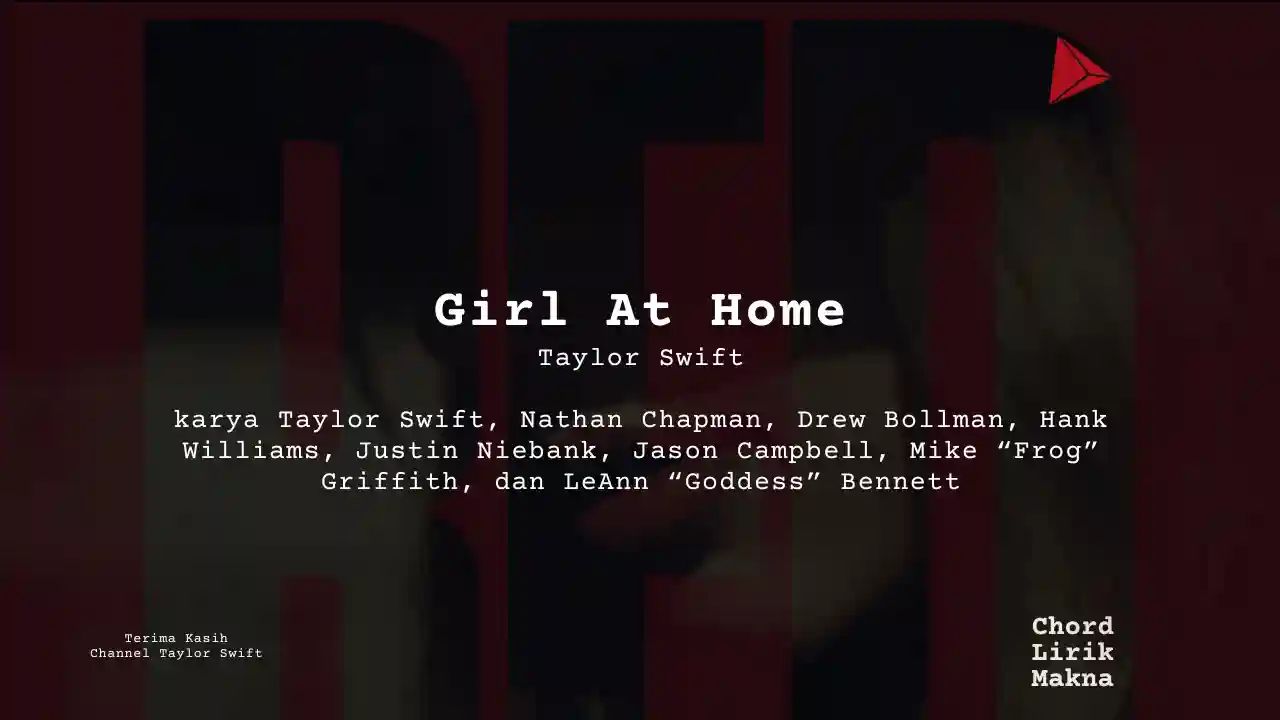Chord Girl At Home · Taylor Swift