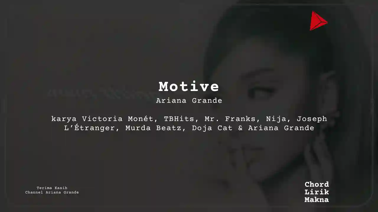 Chord Motive · Ariana Grande