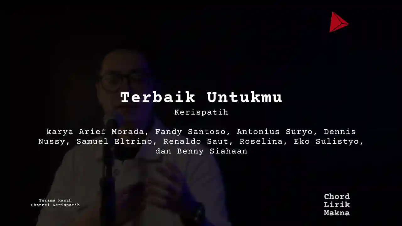 Chord Terbaik Untukmu · Kerispatih